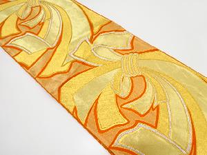 アンティーク　束ね熨斗模様織り出し袋帯（着用可）